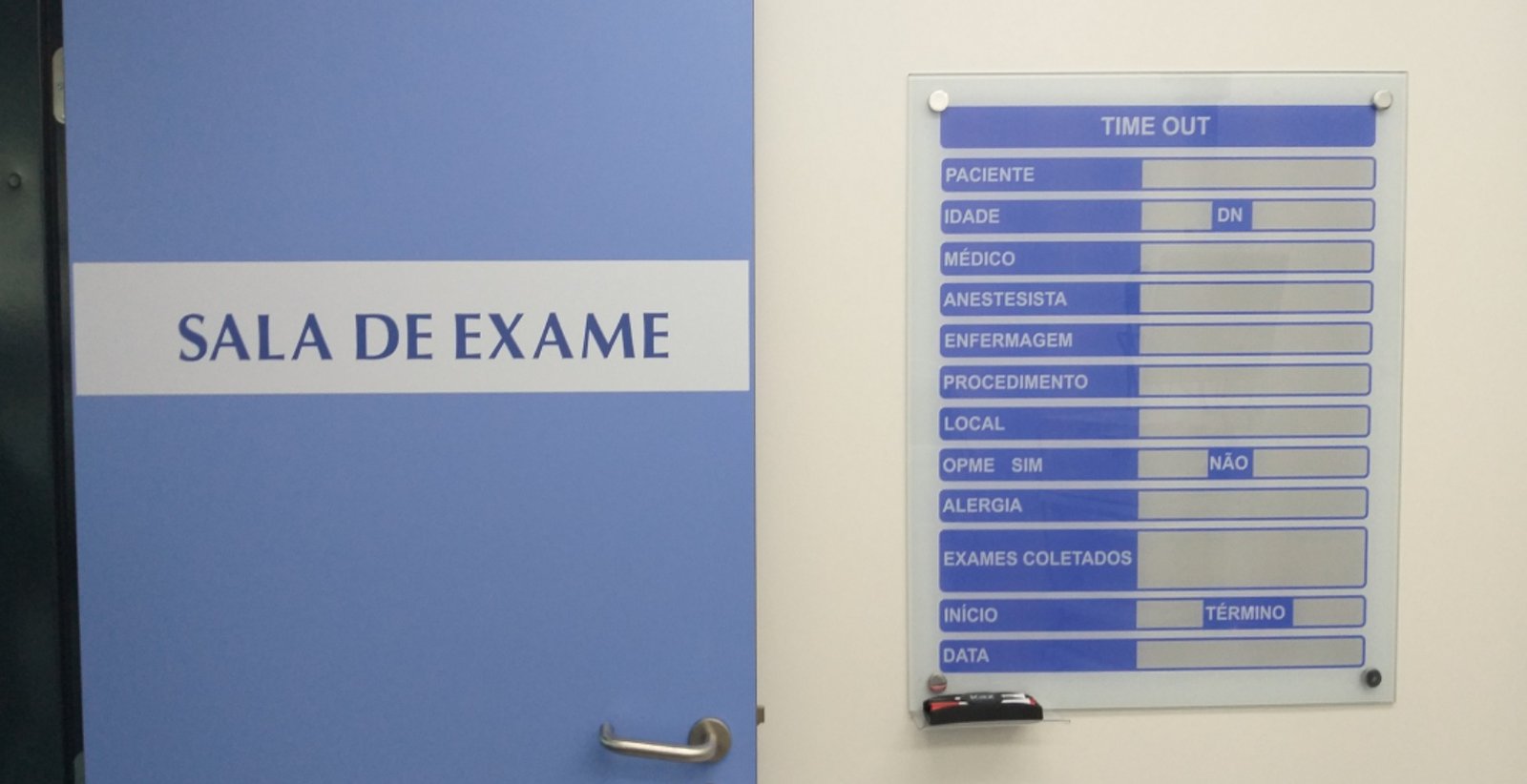 Lousa de Vidro para Hospitais: Organização, Higiene e Eficiência